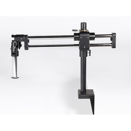 Motic Instruments Usa Ball Bearing Boom Stand table clamp version, Dia.25mm Pole600mm length 1101010100102